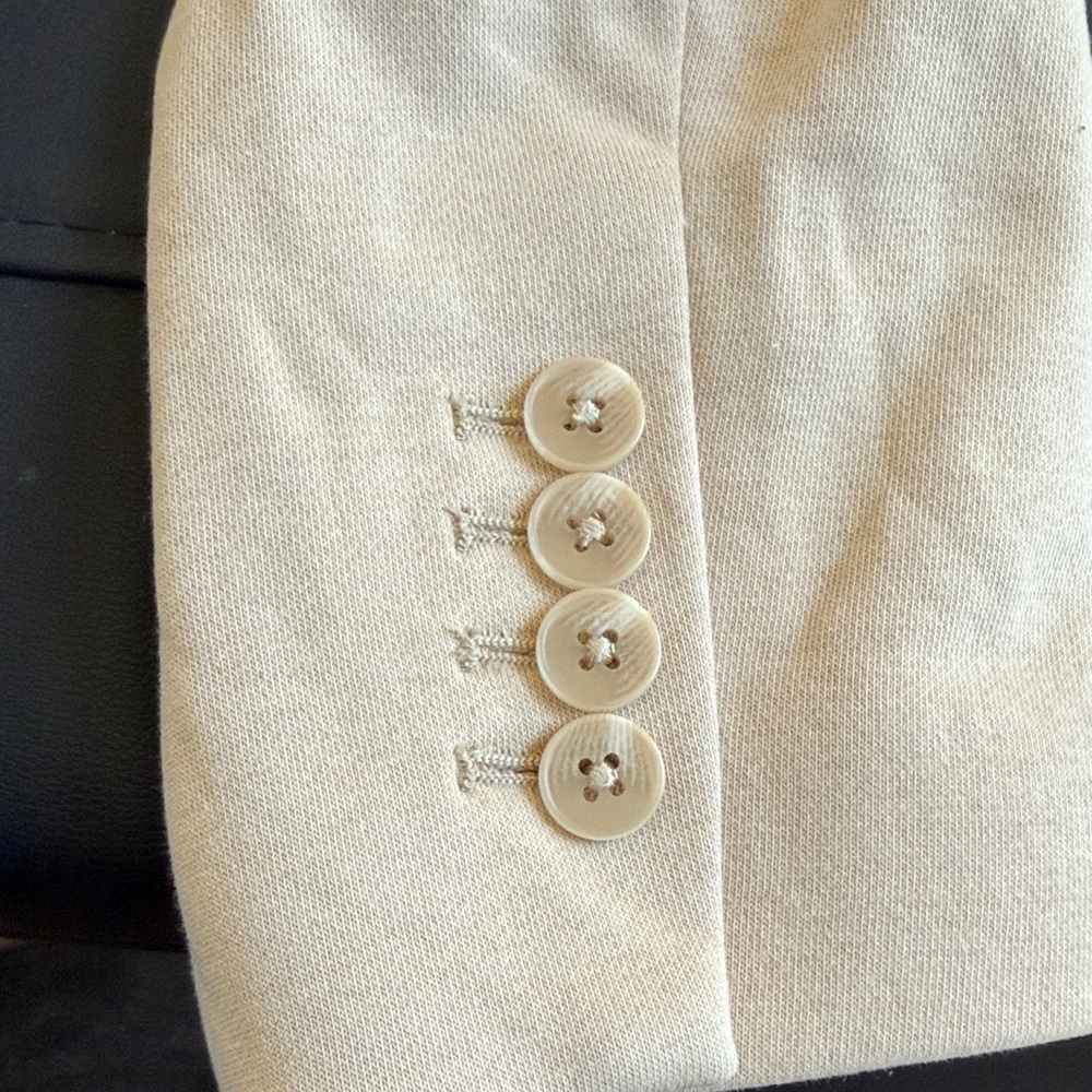 Express Beige Tailored Blazer Jacket Adjustable B… - image 6